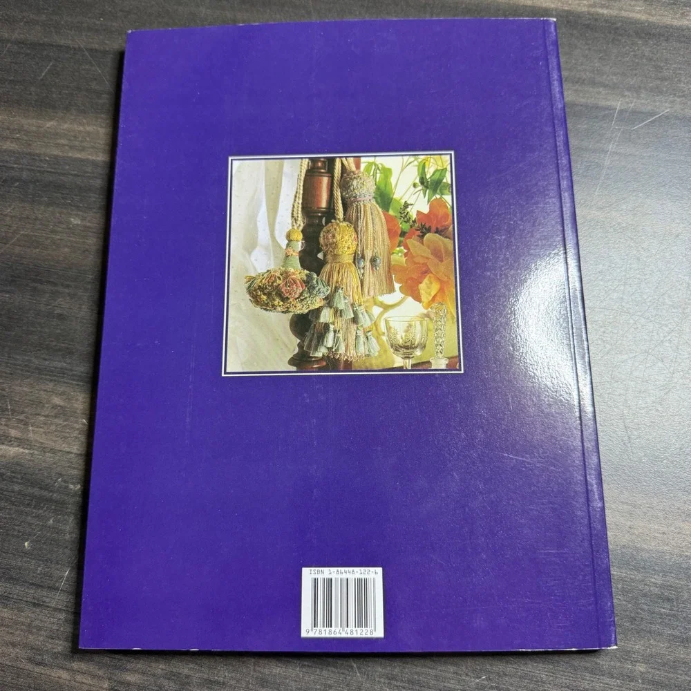 The Art‎ of Tassel Making Book Susan Dickens Craft DIY Home Decor Projects